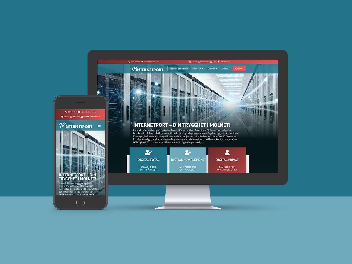 Internetport projekt